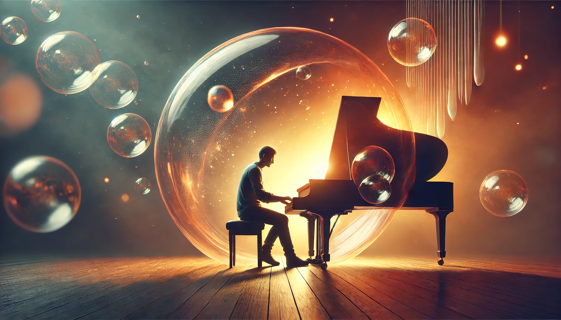 Se construire une bulle pour vaincre son stress au piano